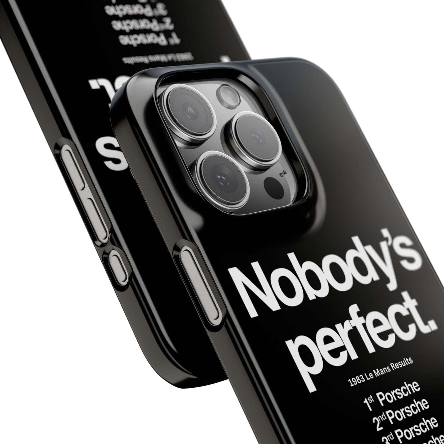 Nobody's Perfect Porsche iPhone Case
