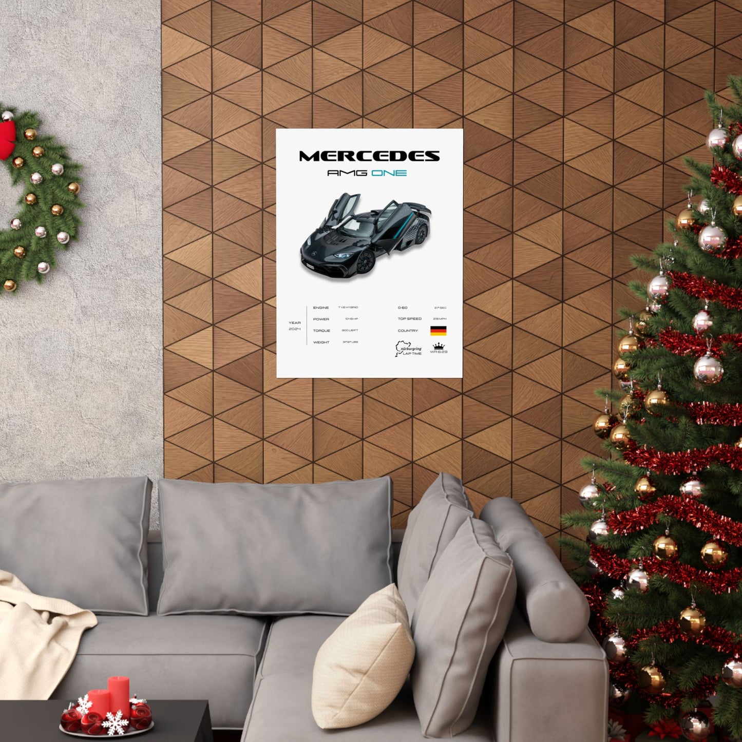 Mercedes AMG ONE Poster