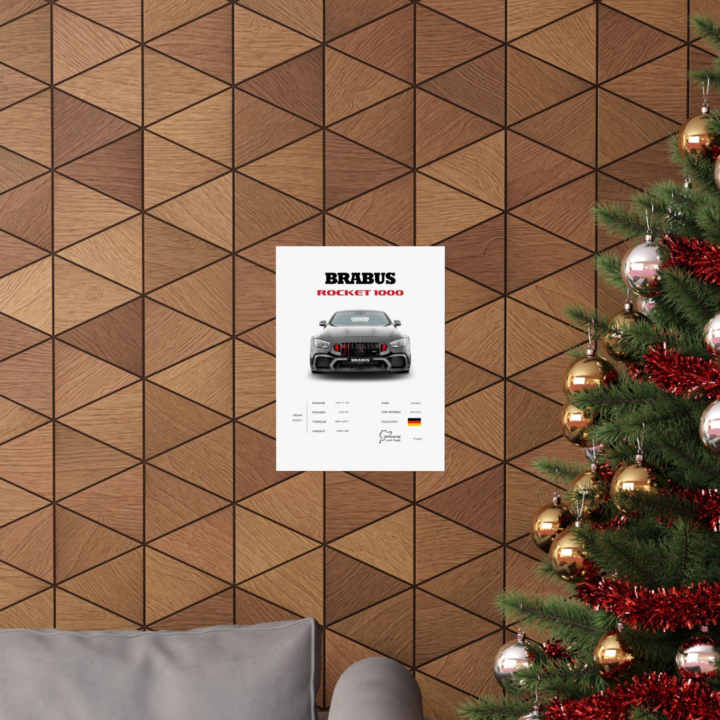 Brabus Rocket 1000 Poster