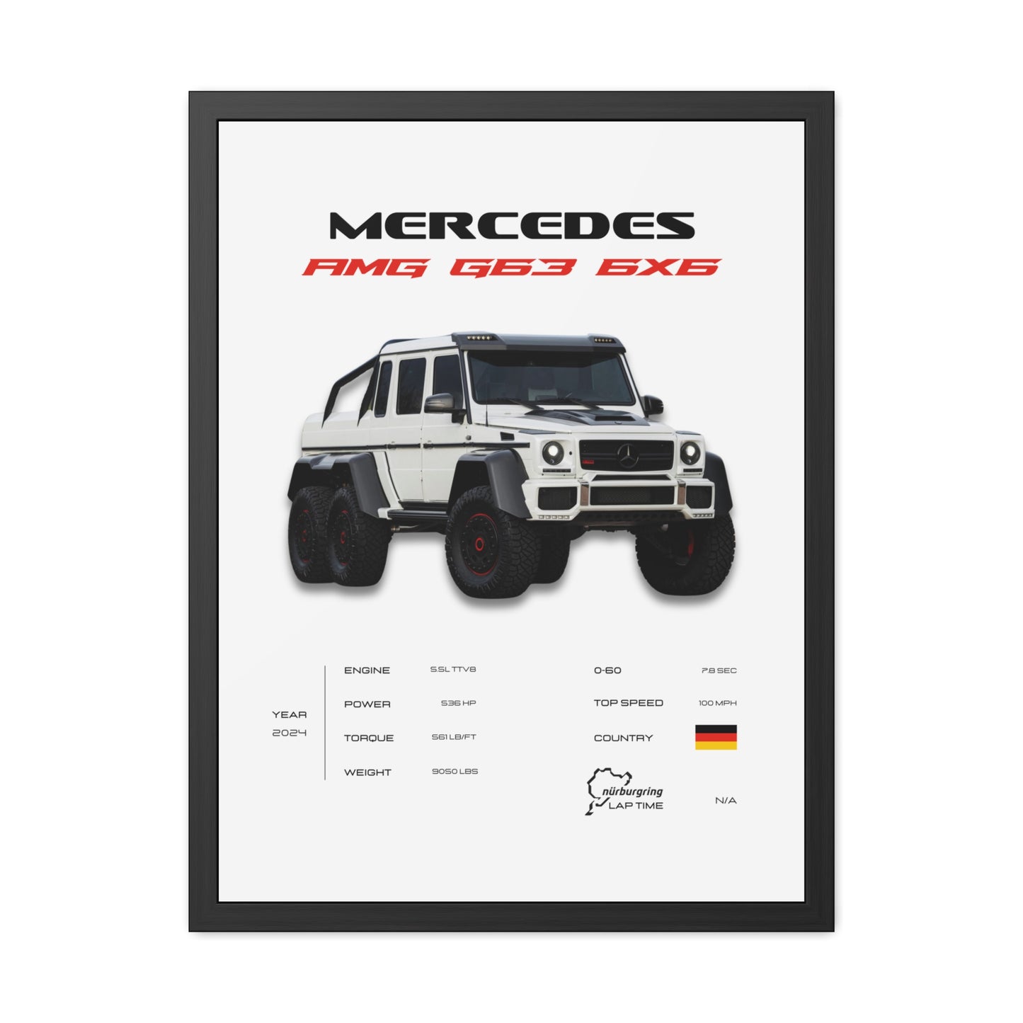 AMG G63 Poster