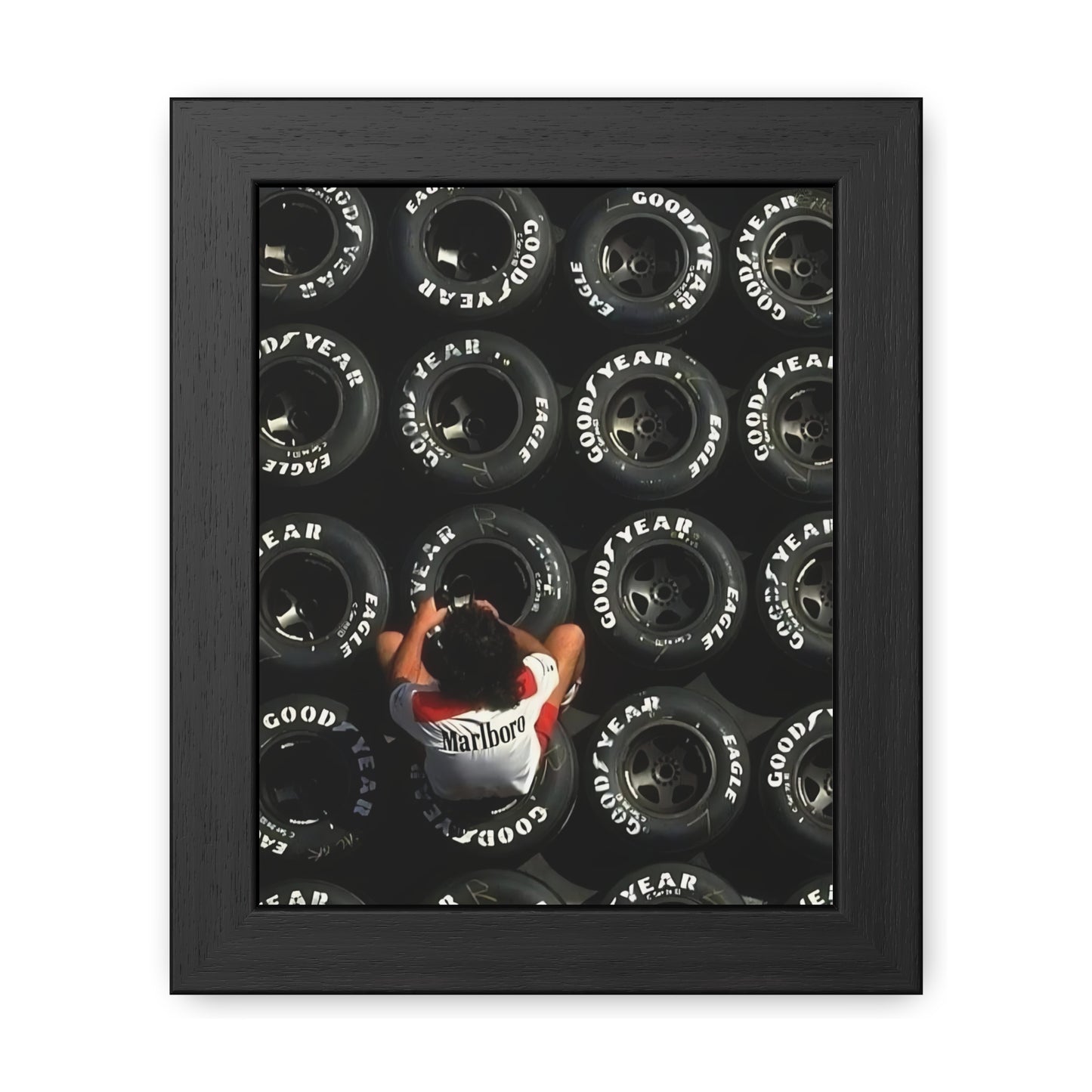 Malboro X Goodyear Framed Poster