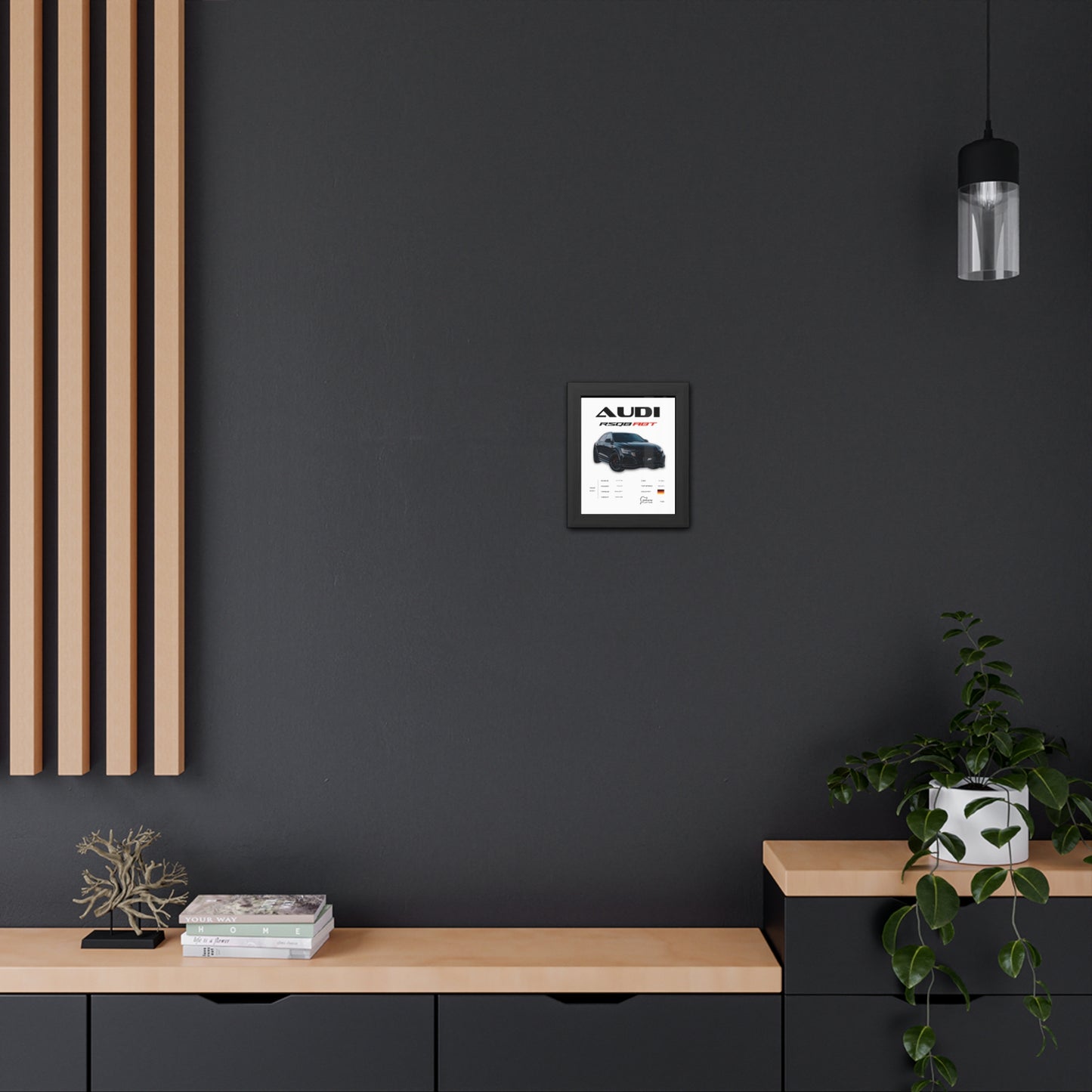 Audi RSQ8 Framed Poster