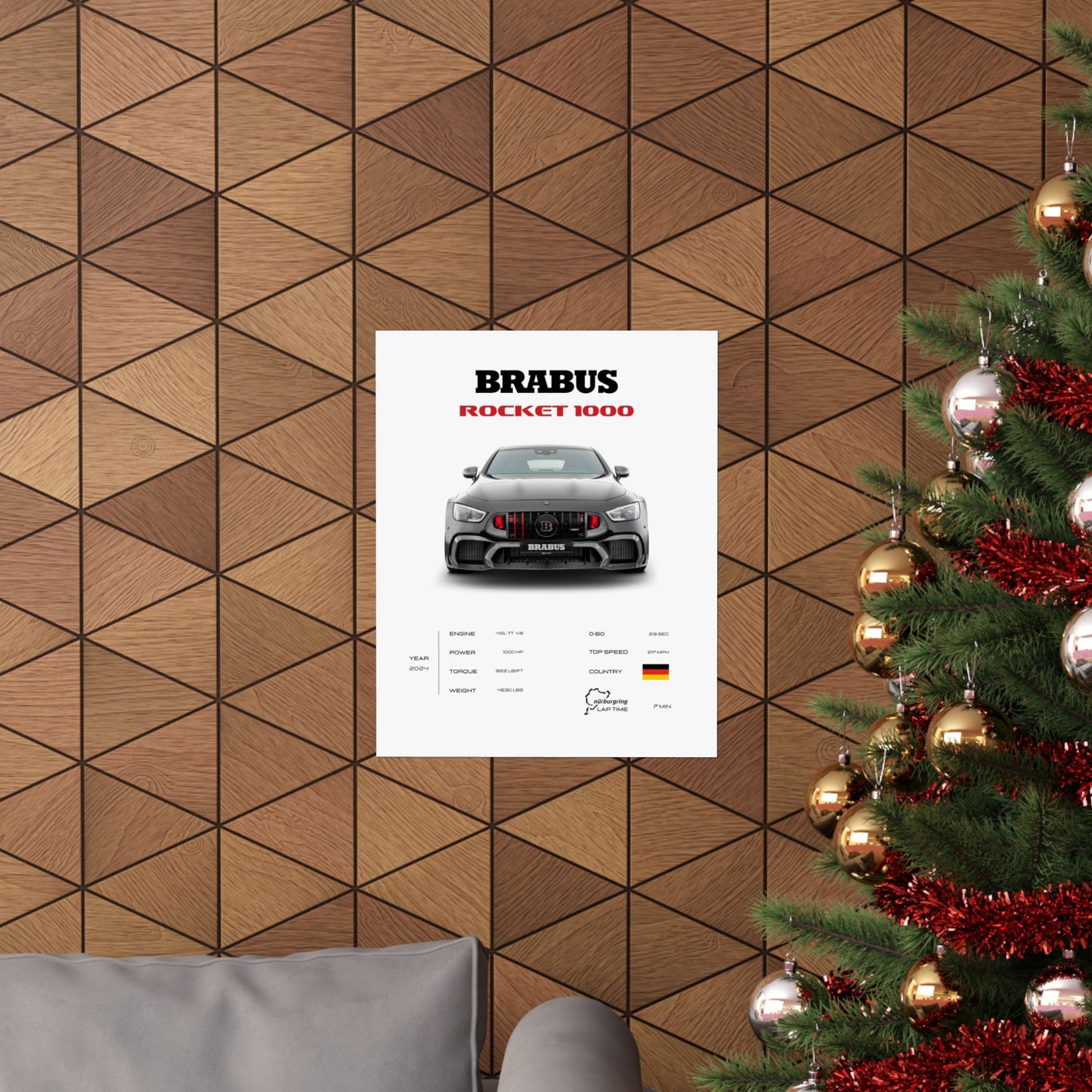 Brabus Rocket 1000 Poster