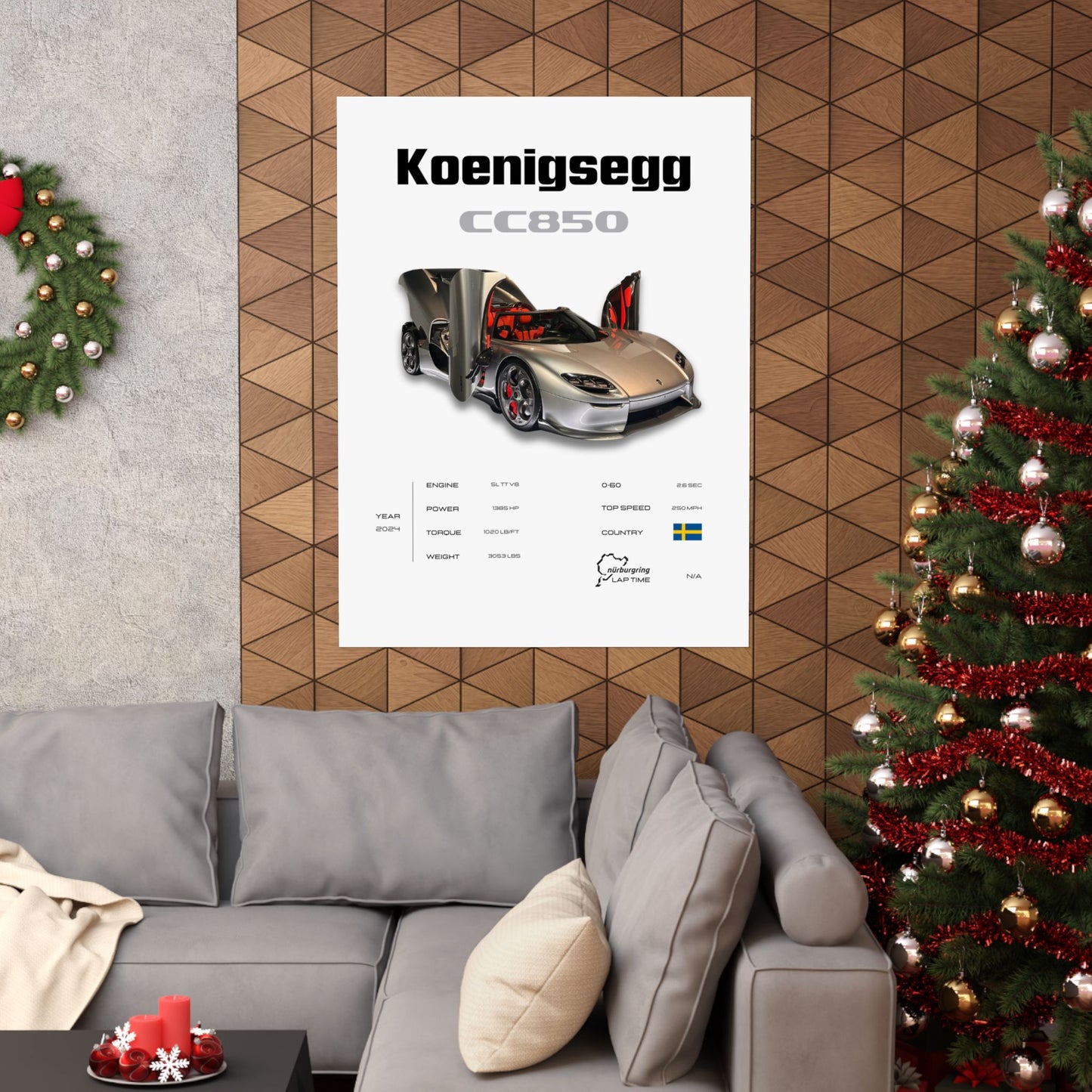 Koenigsegg CC850 Poster