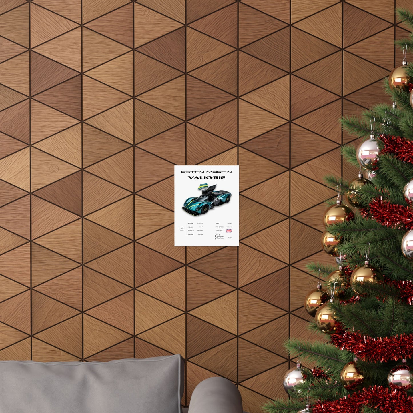 Aston Martin Valkyrie Poster