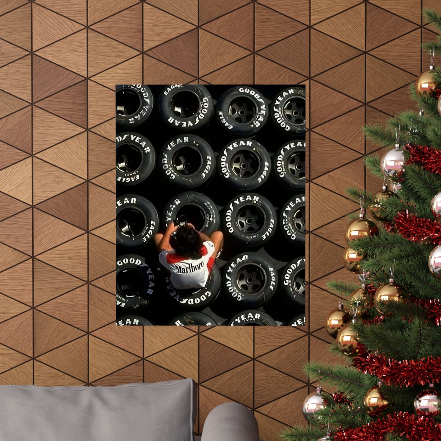 Malboro X Goodyear Poster