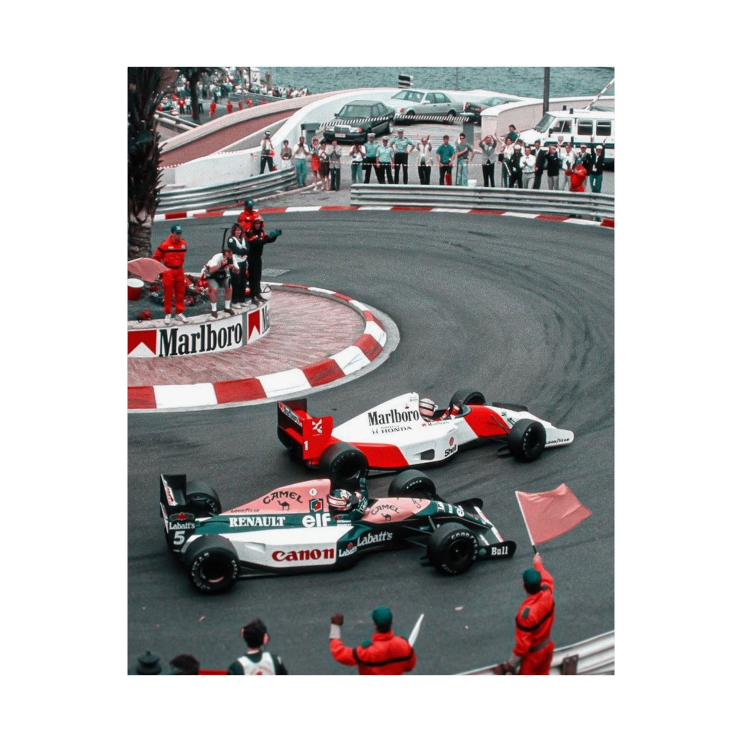 Vintage Monaco F1 Poster