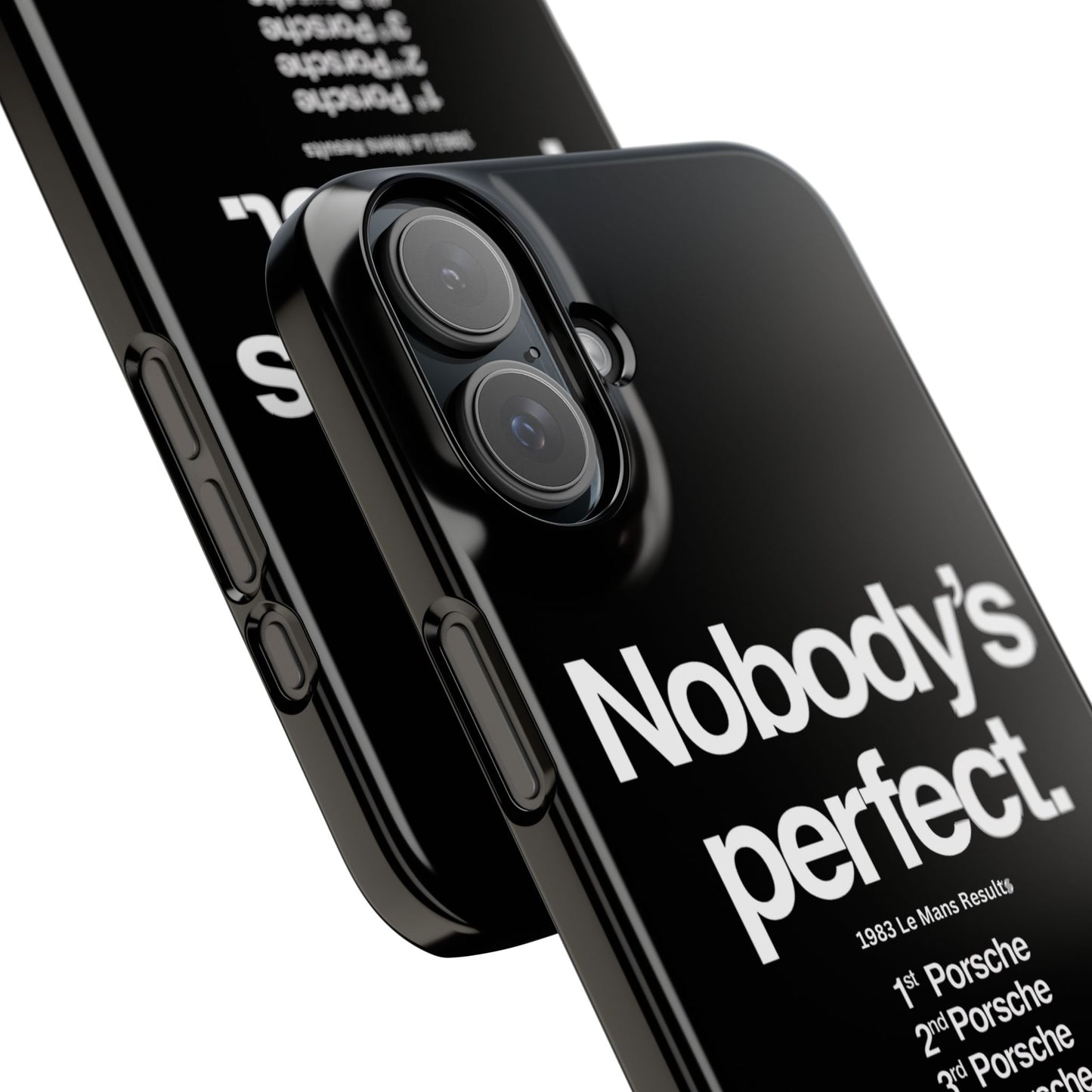 Nobody's Perfect Porsche iPhone Case
