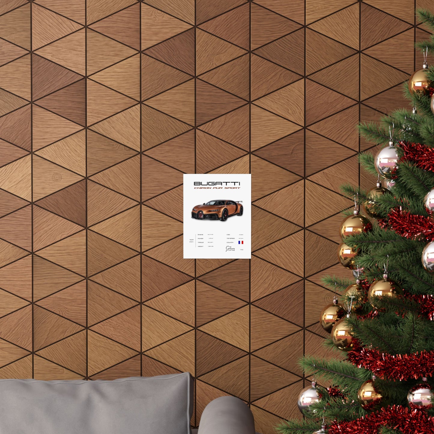Bugatti Chiron Pur Sport Poster