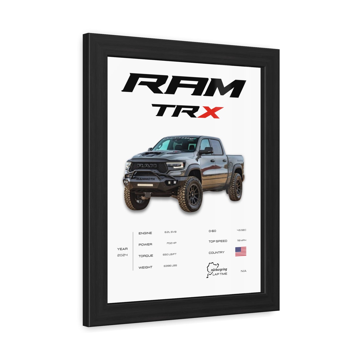 Ram TRX Framed Poster
