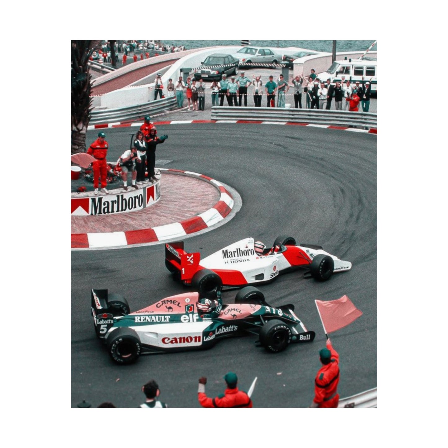 Vintage Monaco F1 Poster