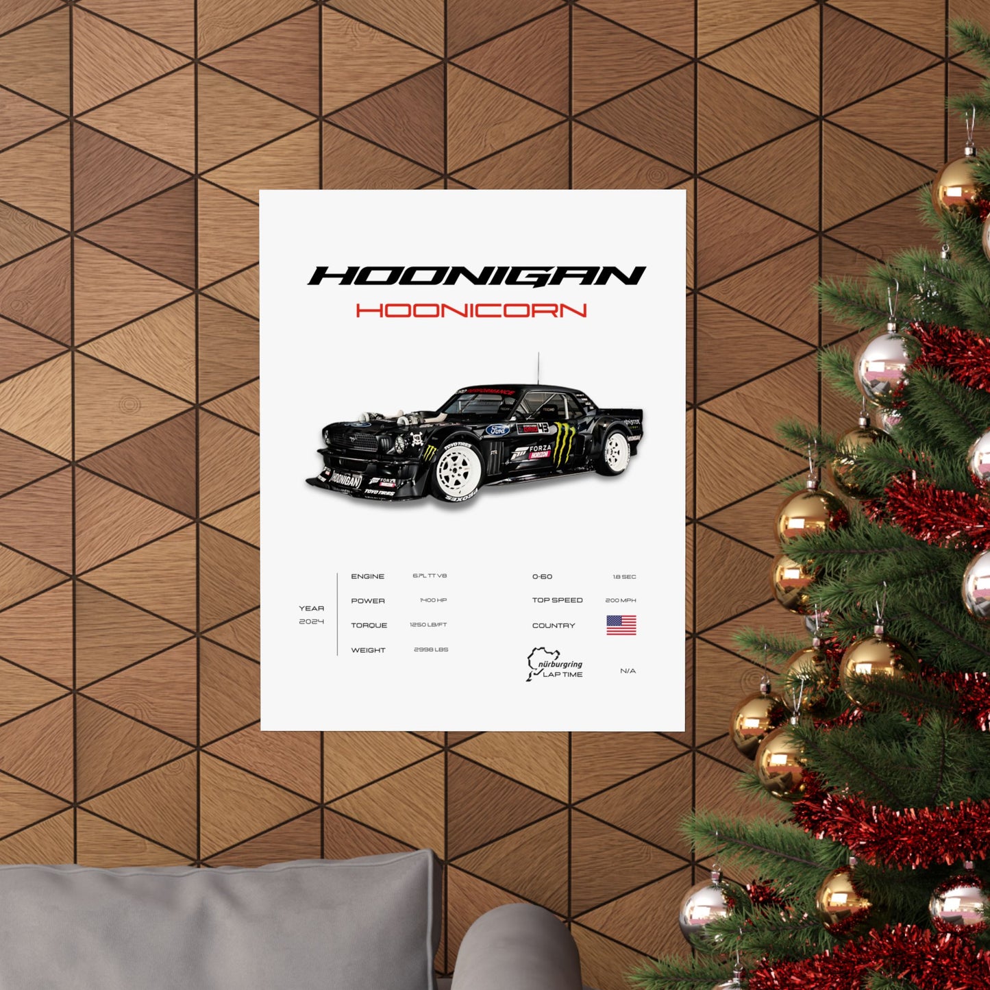 Hoonigan Hoonicorn Poster