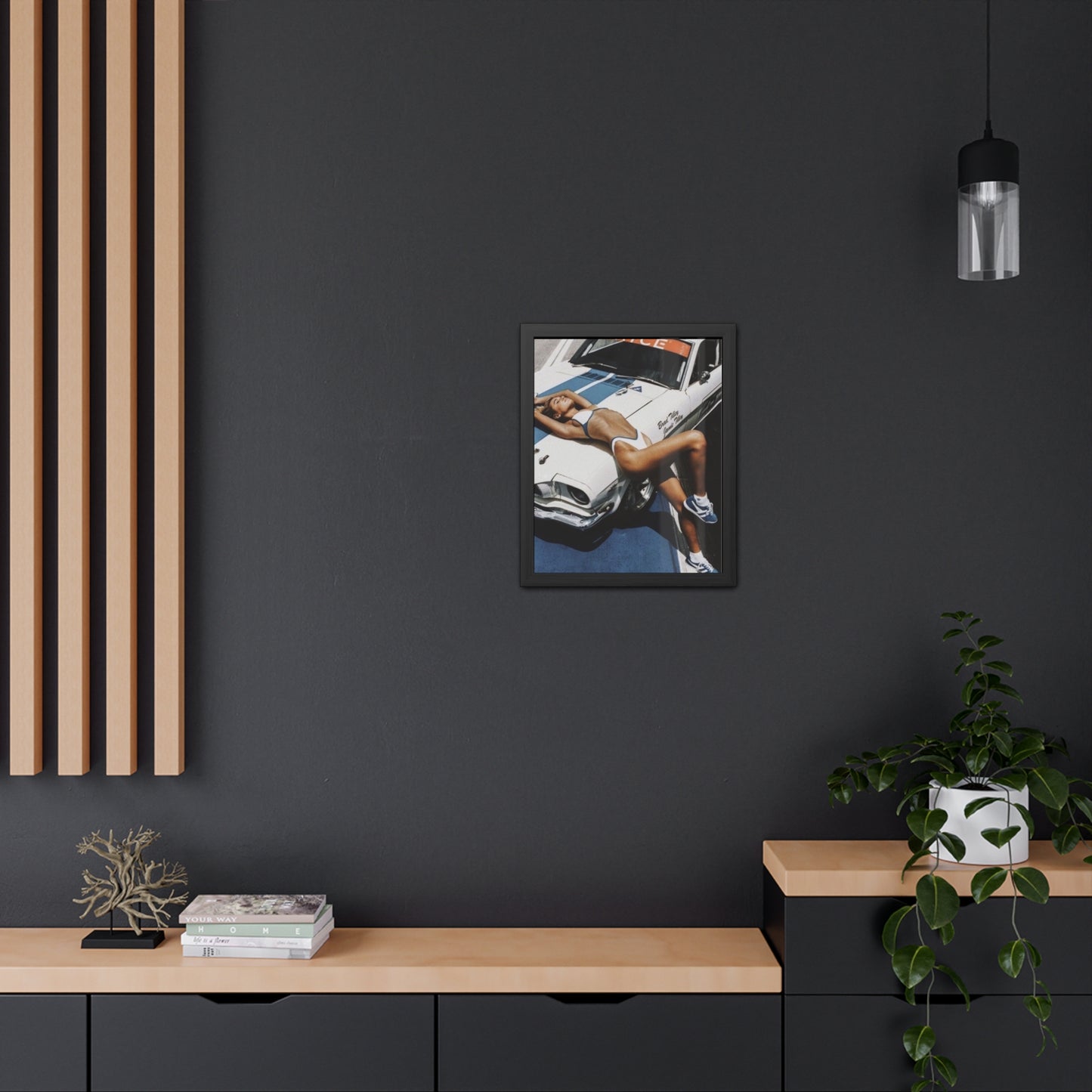 Vintage Mustang Framed Poster