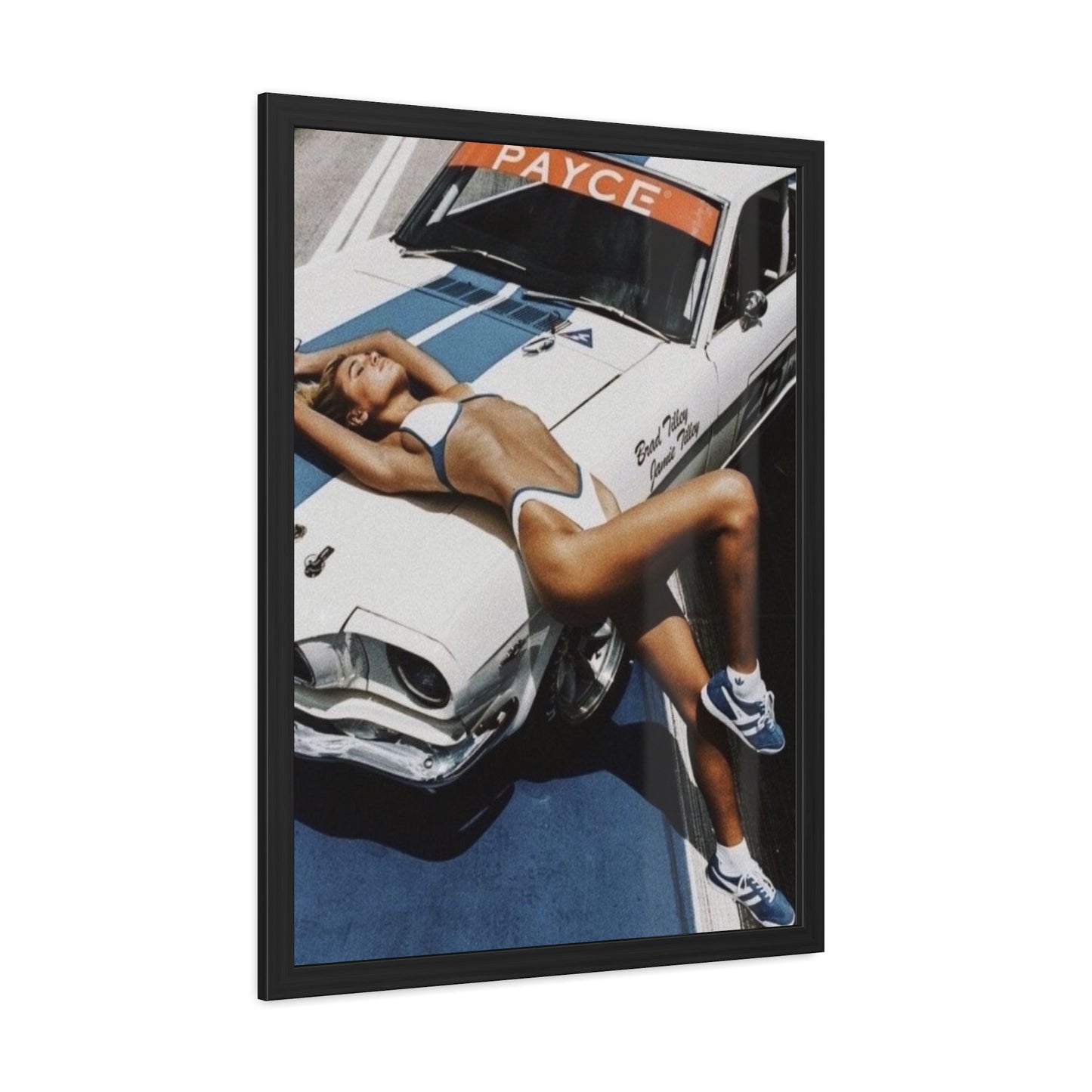 Vintage Mustang Framed Poster
