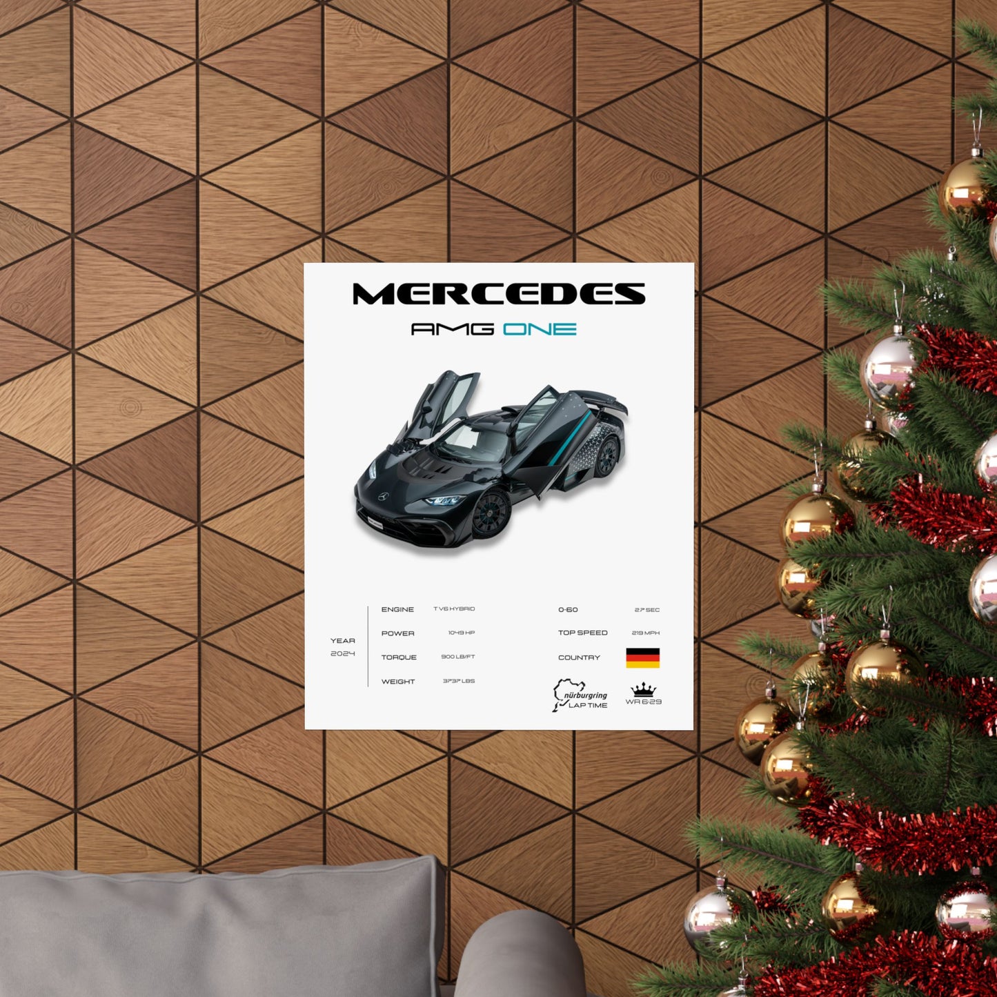 Mercedes AMG ONE Poster