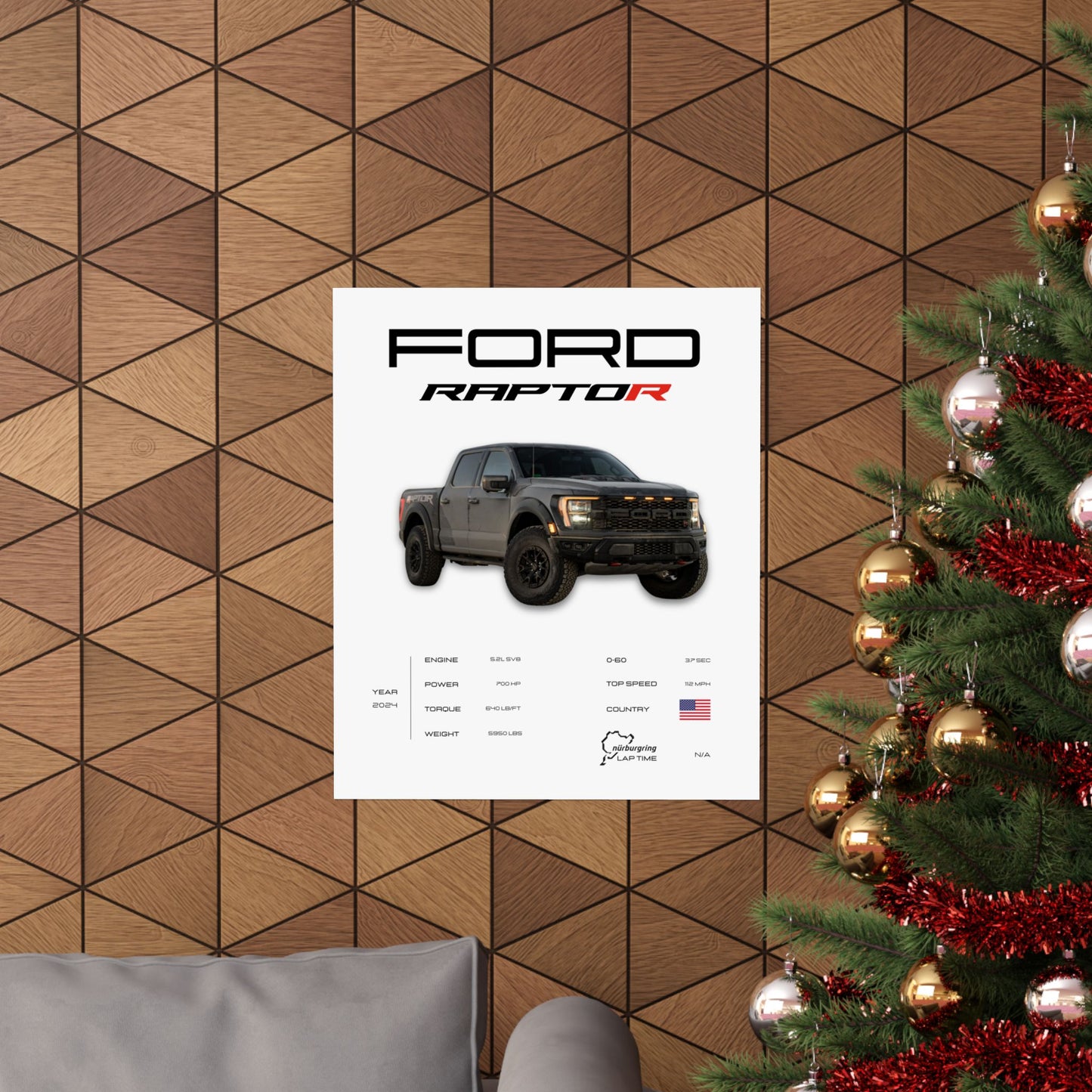 Ford Raptor Poster