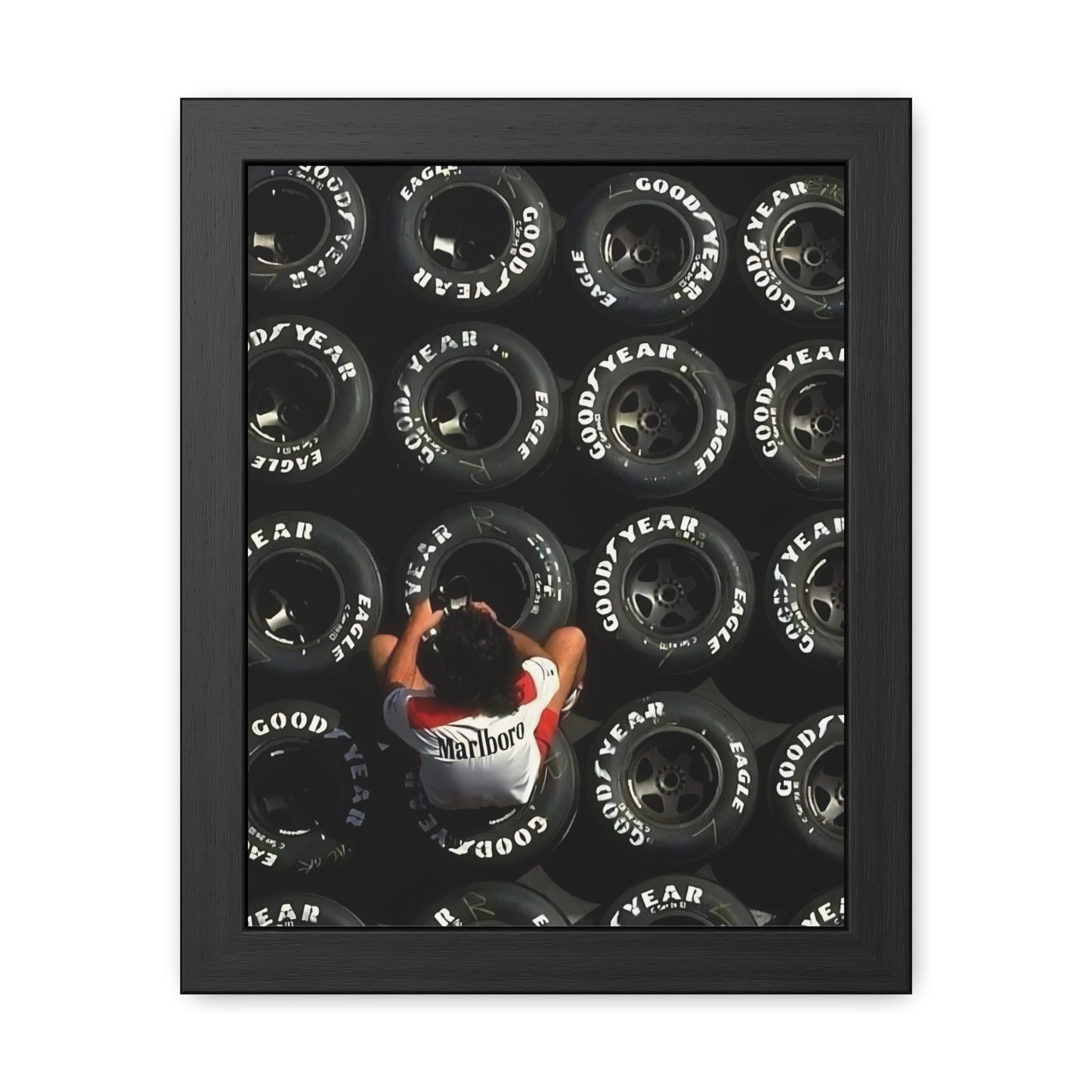 Malboro X Goodyear Framed Poster
