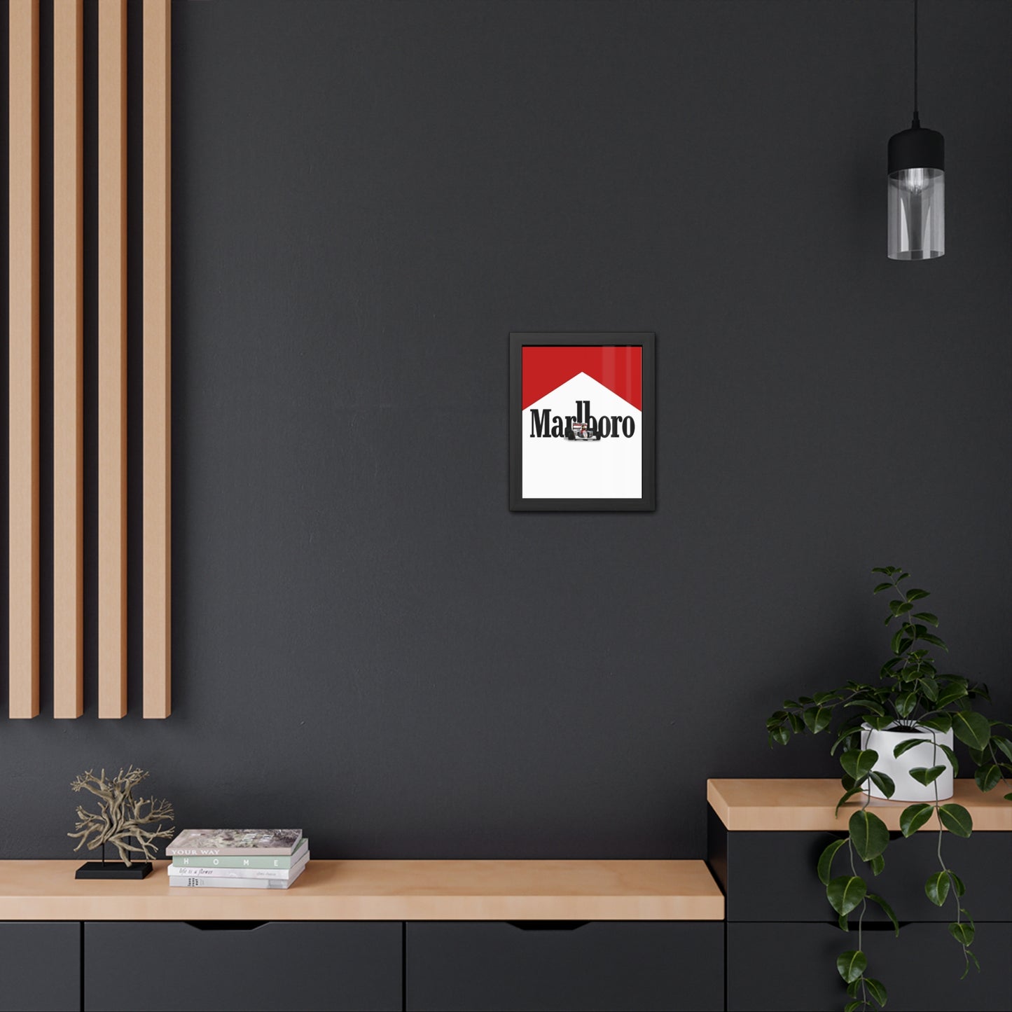Malboro Pack F1 Framed Poster