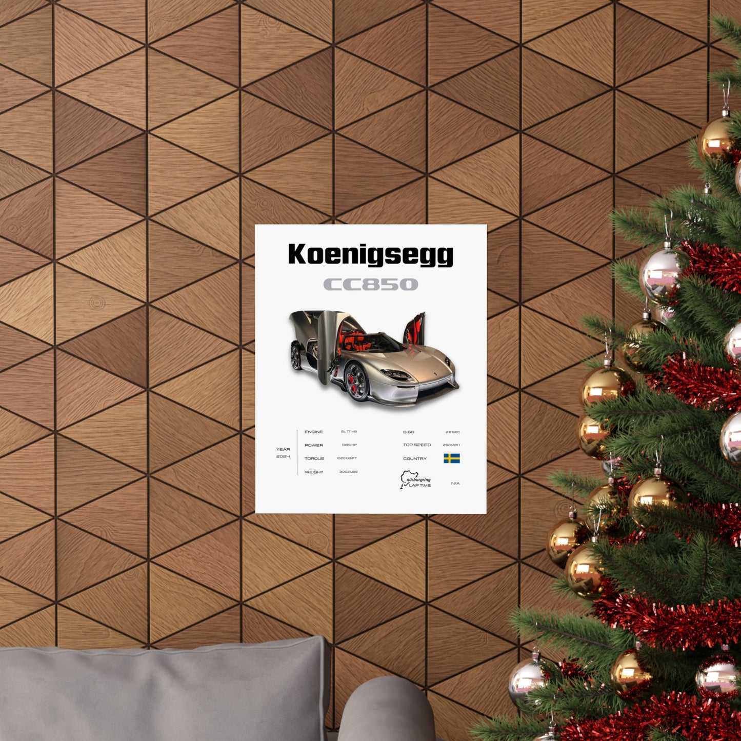 Koenigsegg CC850 Poster