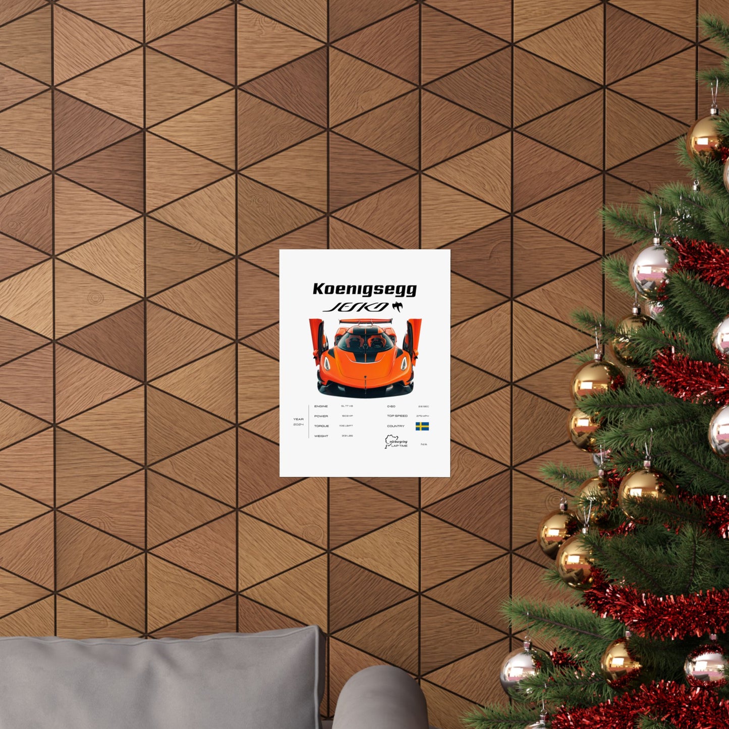 Koenigsegg Jesko Poster