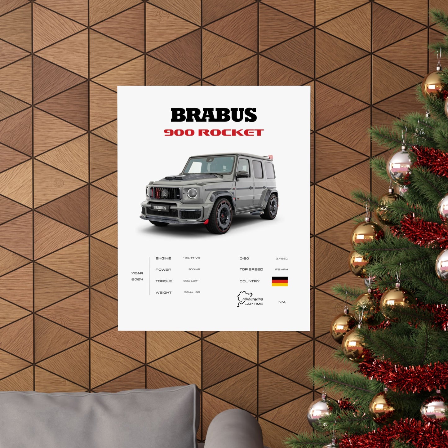 Brabus 900 Rocket Poster