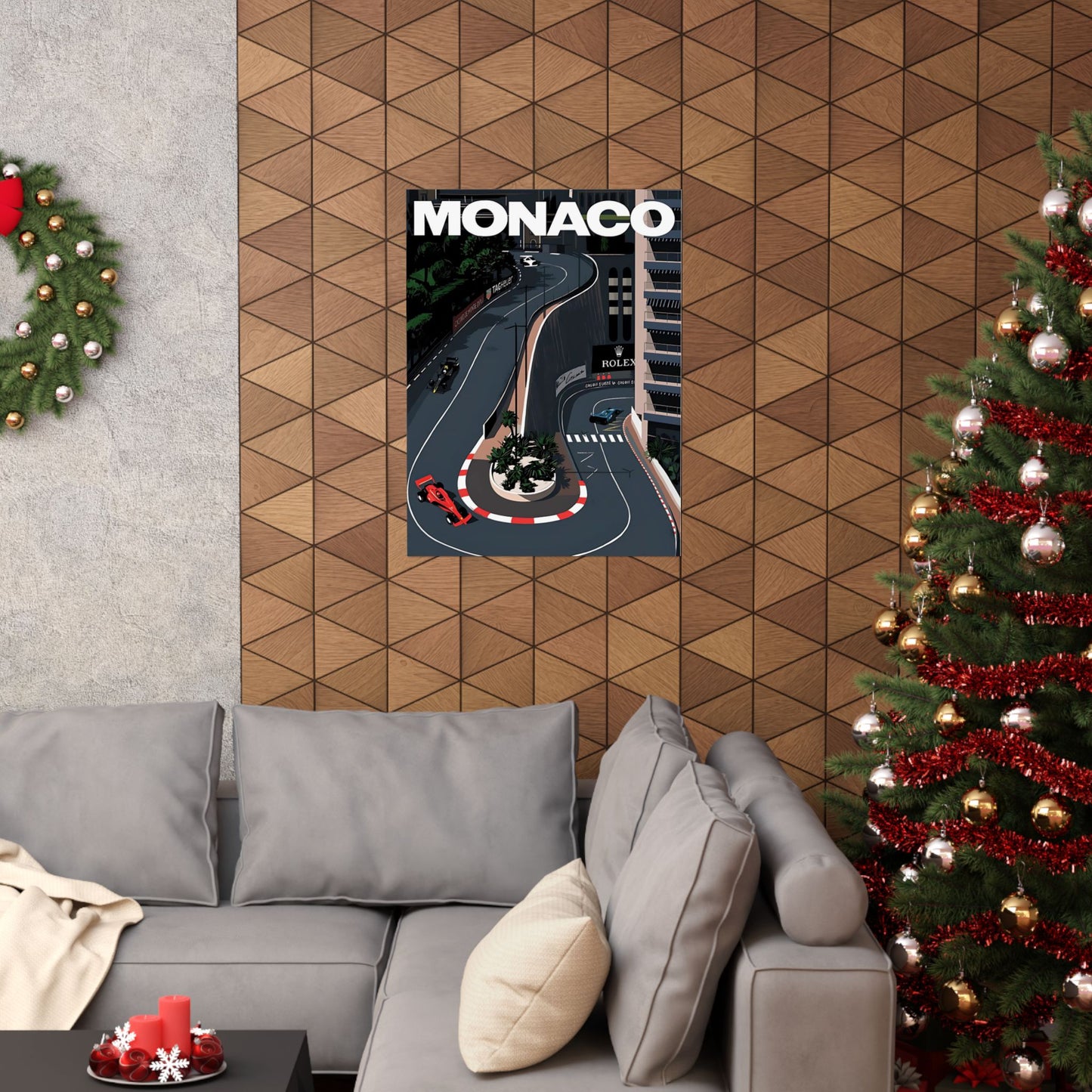 Monaco F1 Poster