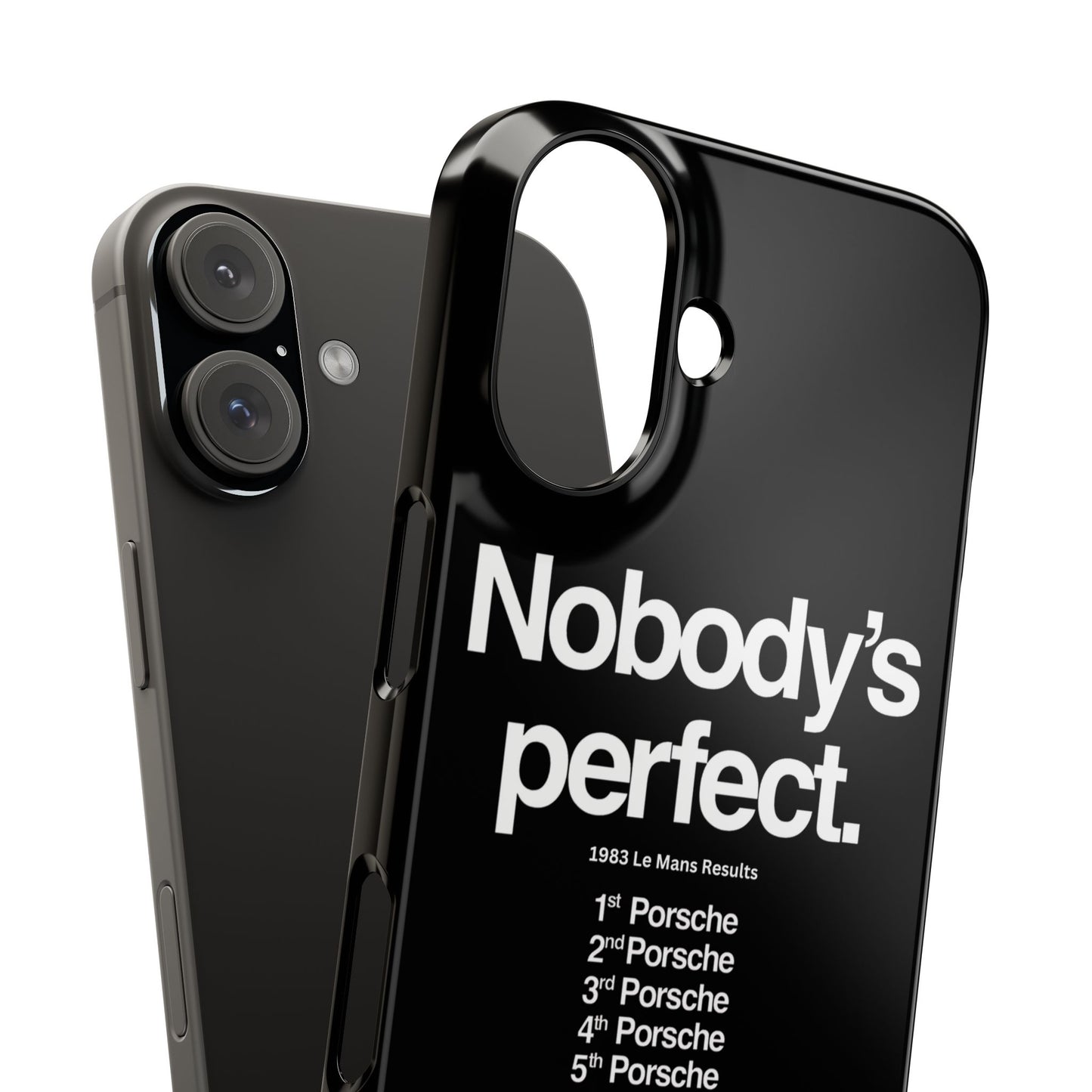 Nobody's Perfect Porsche iPhone Case
