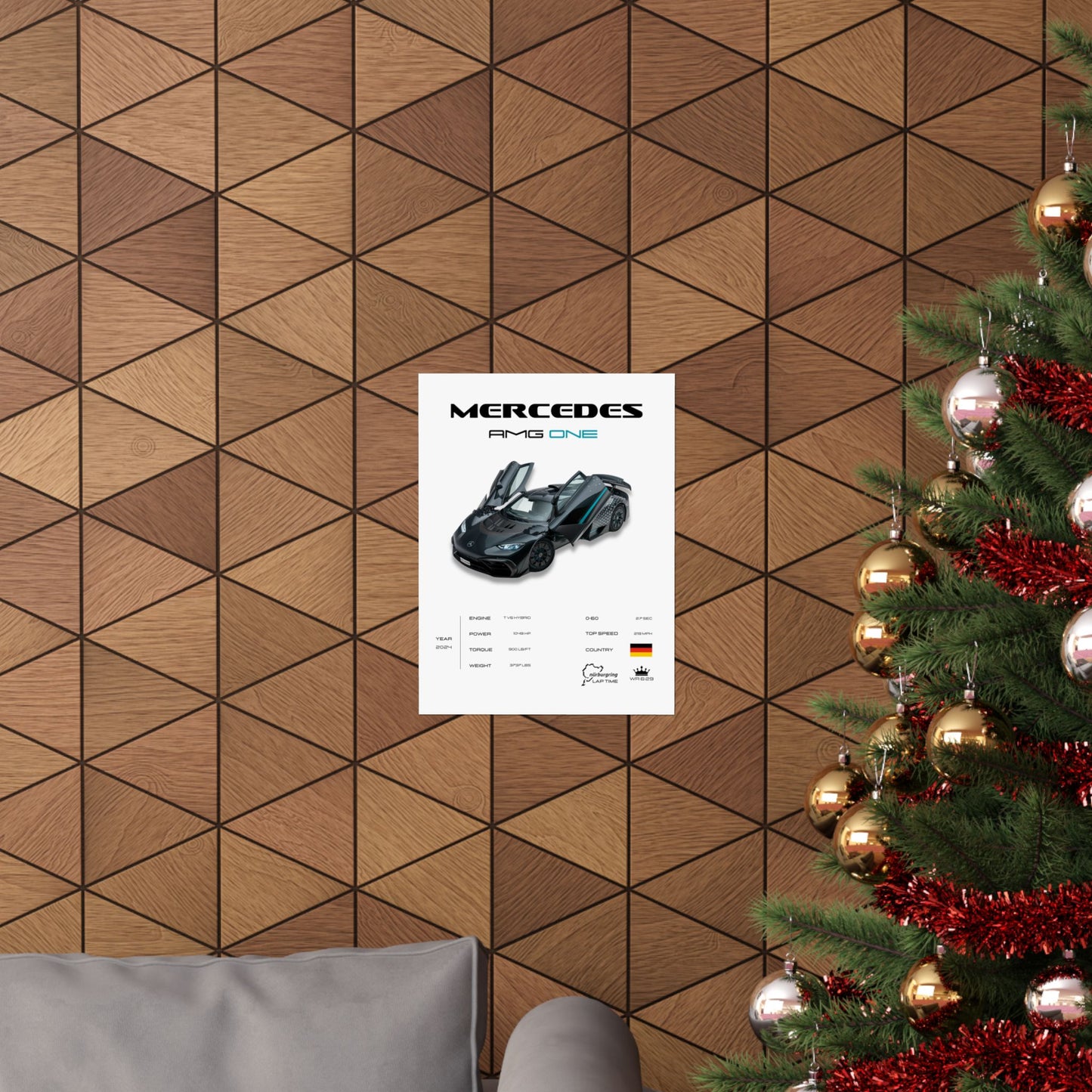 Mercedes AMG ONE Poster