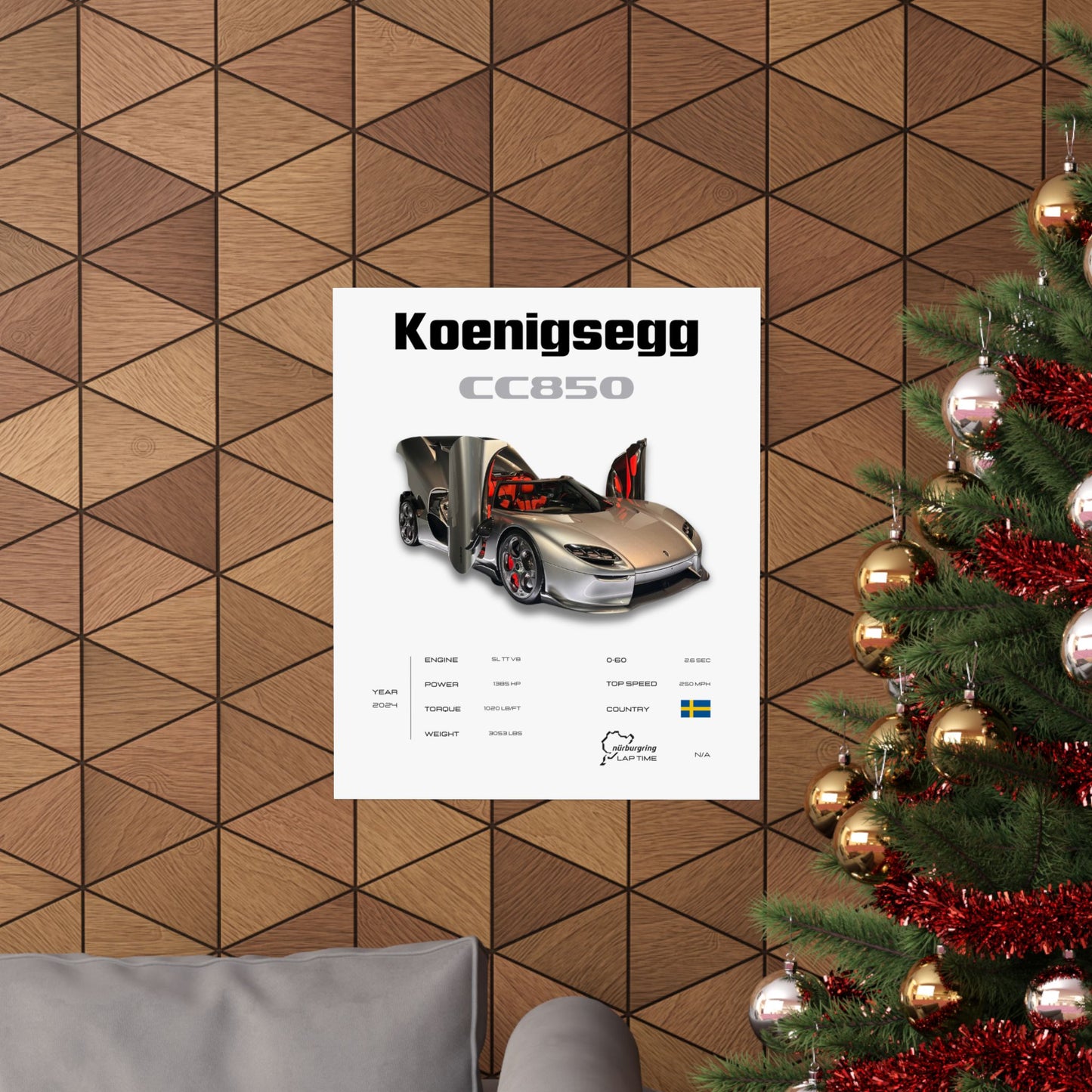 Koenigsegg CC850 Poster