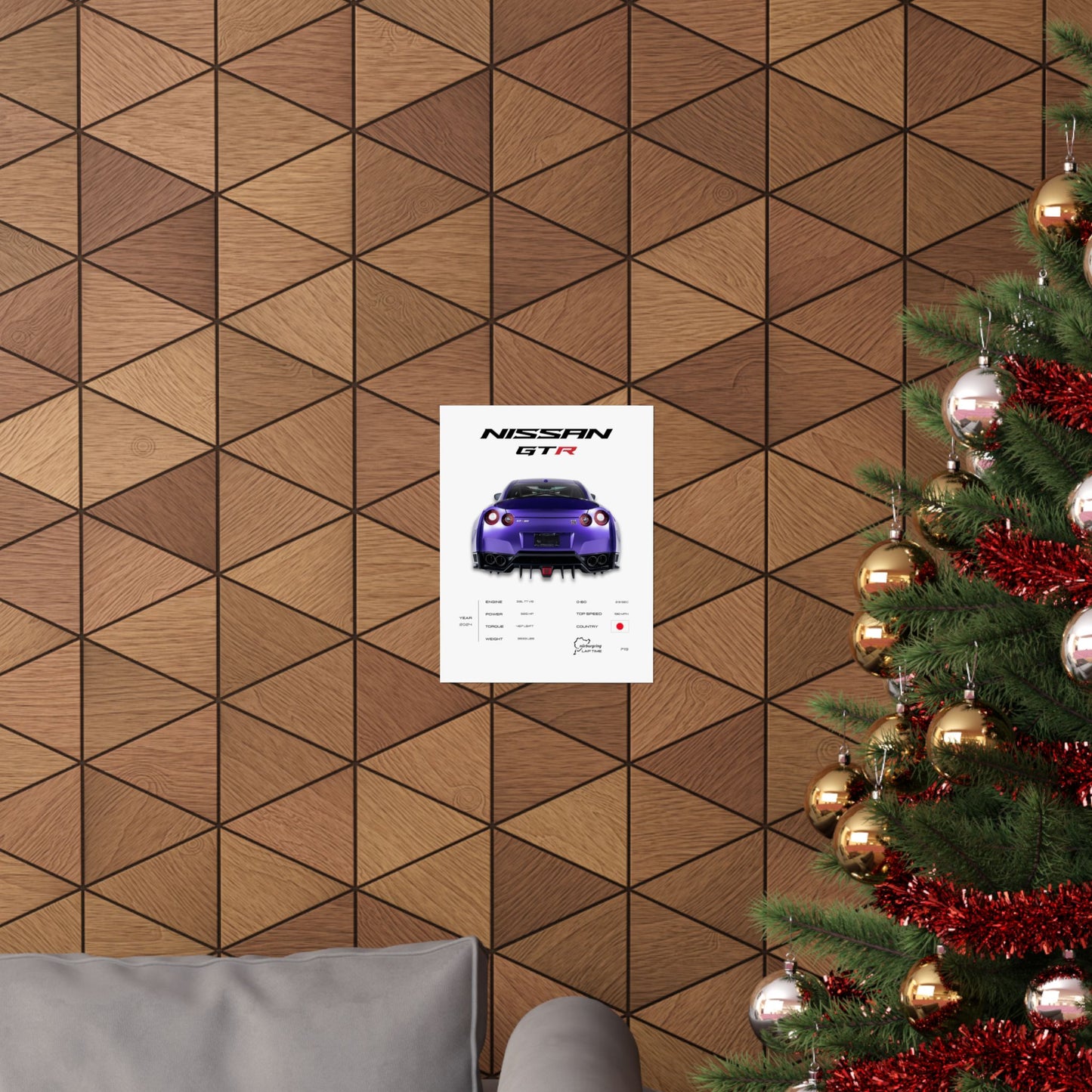 Nissan GTR Poster