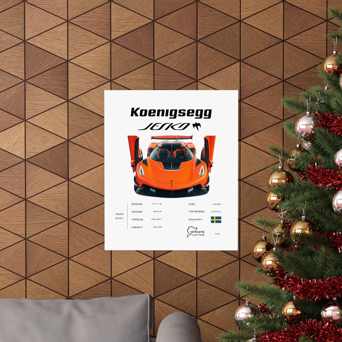 Koenigsegg Jesko Poster