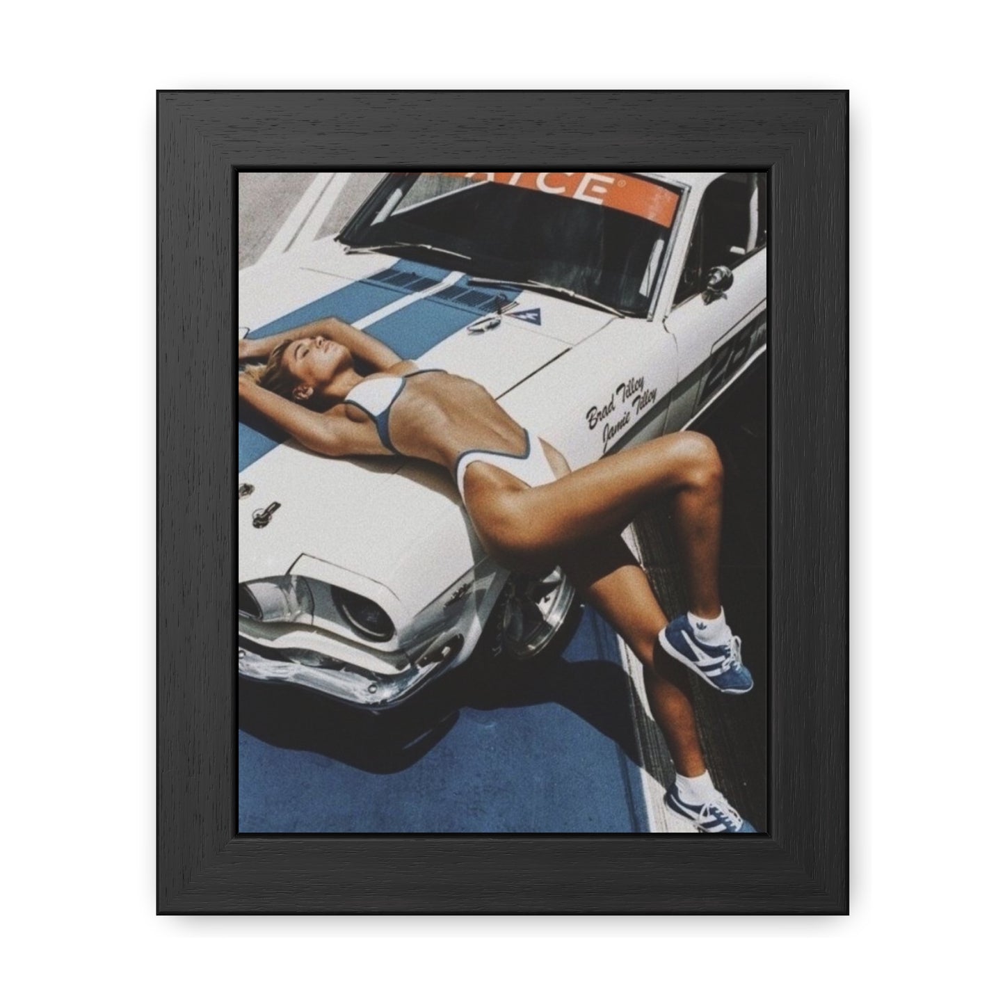 Vintage Mustang Framed Poster