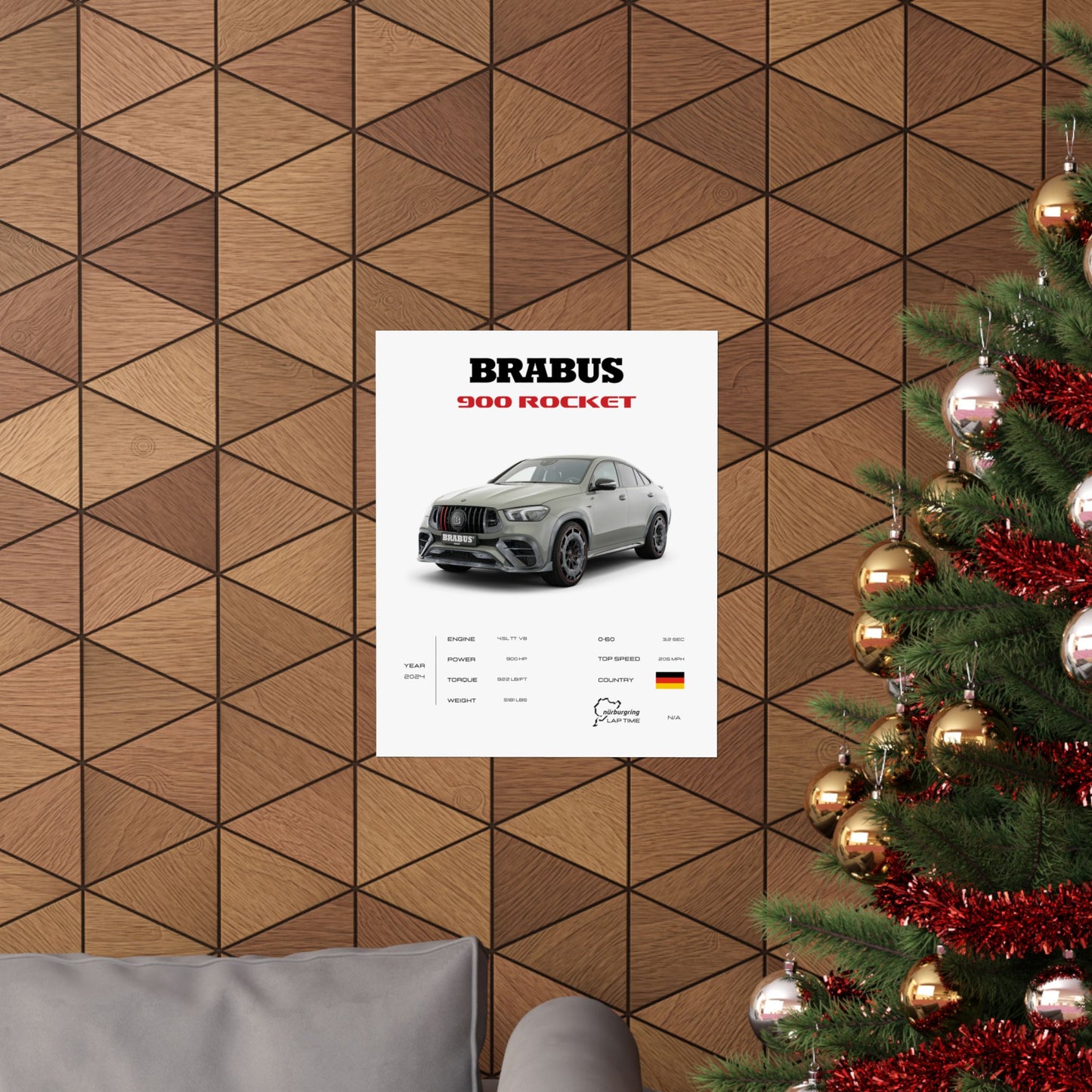 Brabus 900 Rocket Poster