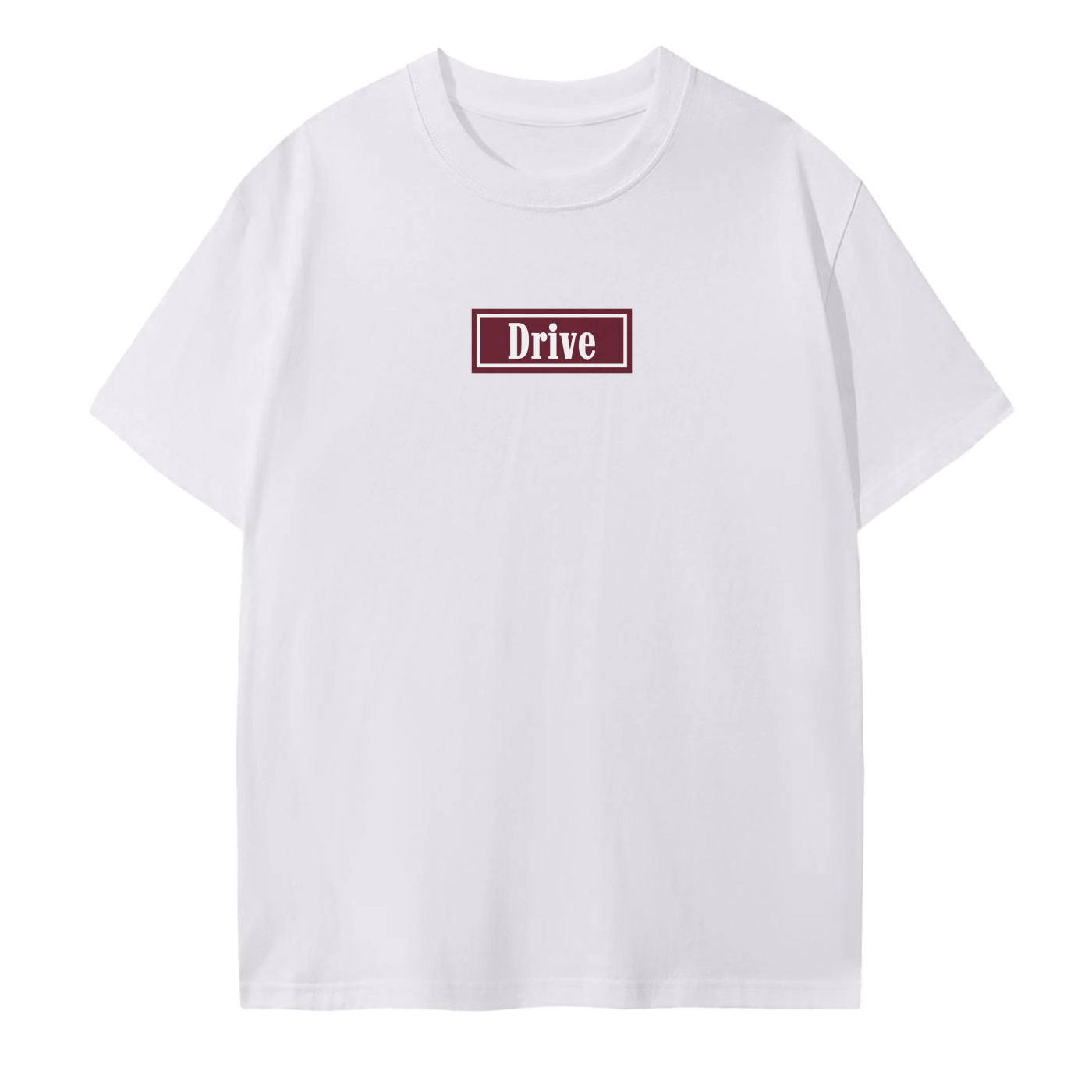Box Logo Tee - Maroon