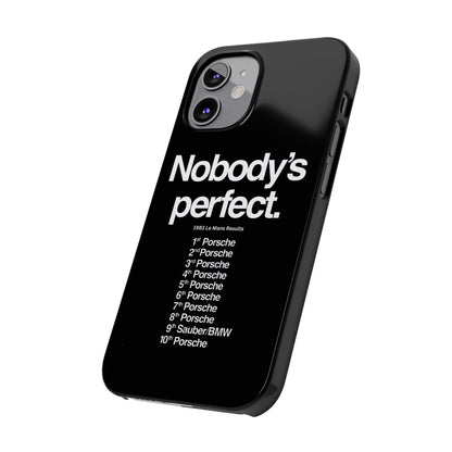 Nobody's Perfect Porsche iPhone Case