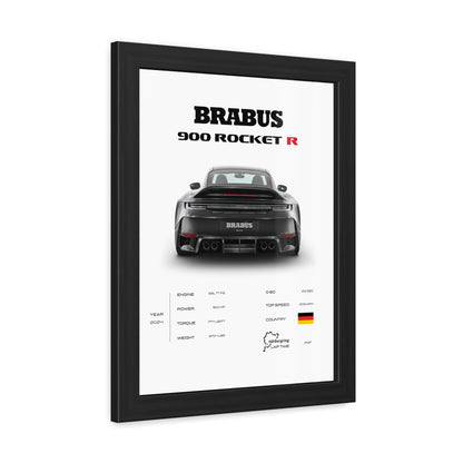 Brabus 900 Rocket R Framed Poster