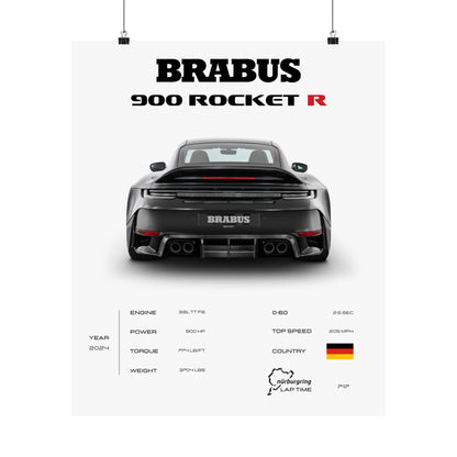 Brabus 900 Rocket R Poster