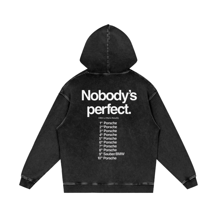 Nobody's Perfect Porsche Vintage Hoodie