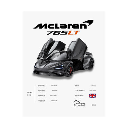 McLaren 765LT Poster