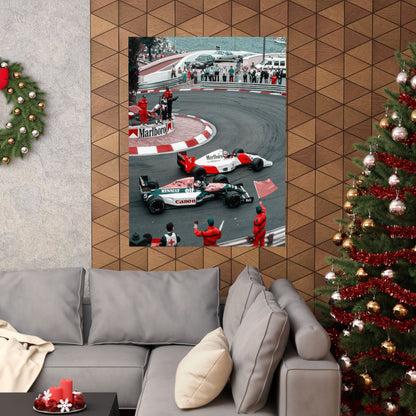 Vintage Monaco F1 Poster