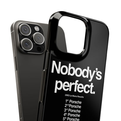 Nobody's Perfect Porsche iPhone Case