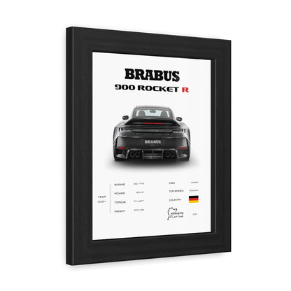 Brabus 900 Rocket R Framed Poster