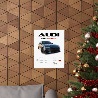 Audi RS6 ABT Poster