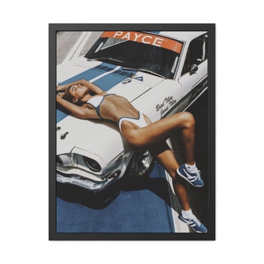 Vintage Mustang Framed Poster