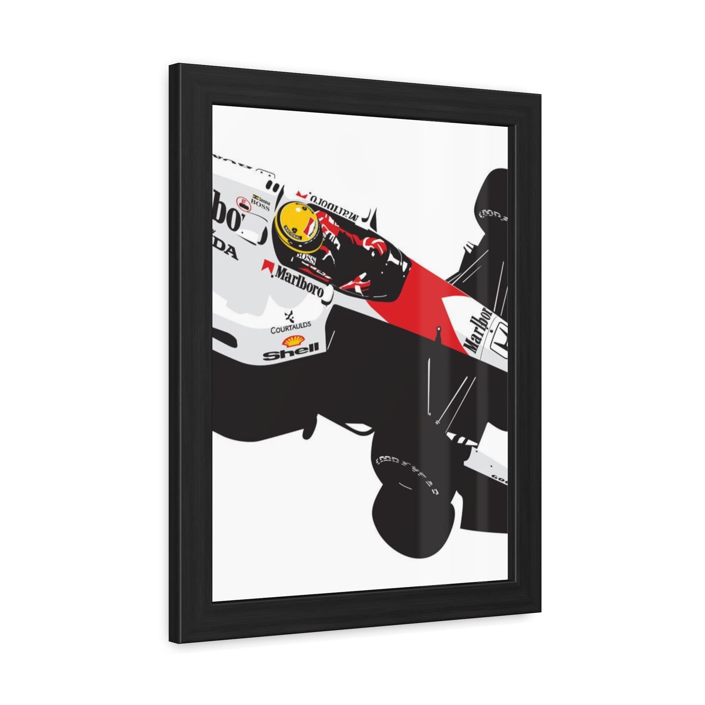 Vintage F1 Framed Poster