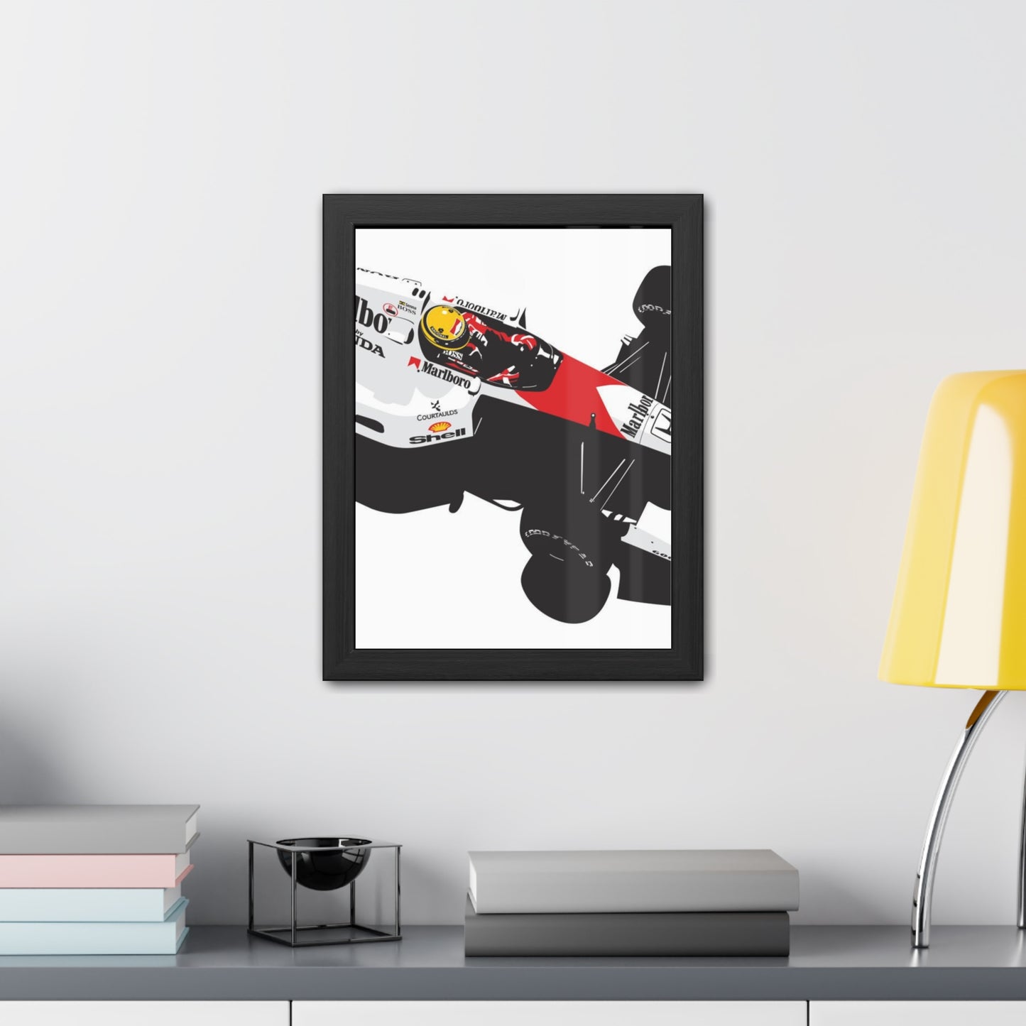 Vintage F1 Framed Poster