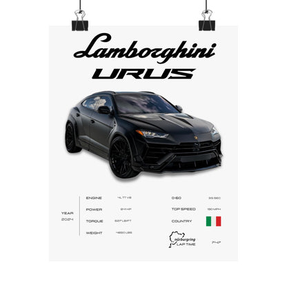 Lamborghini Urus Poster