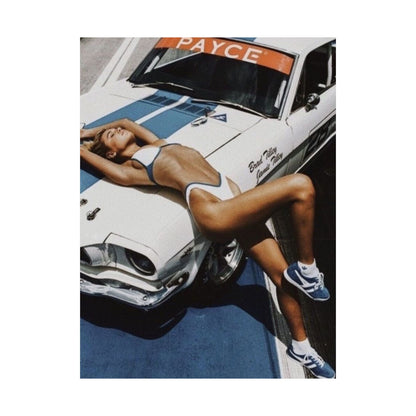 Vintage Mustang Poster