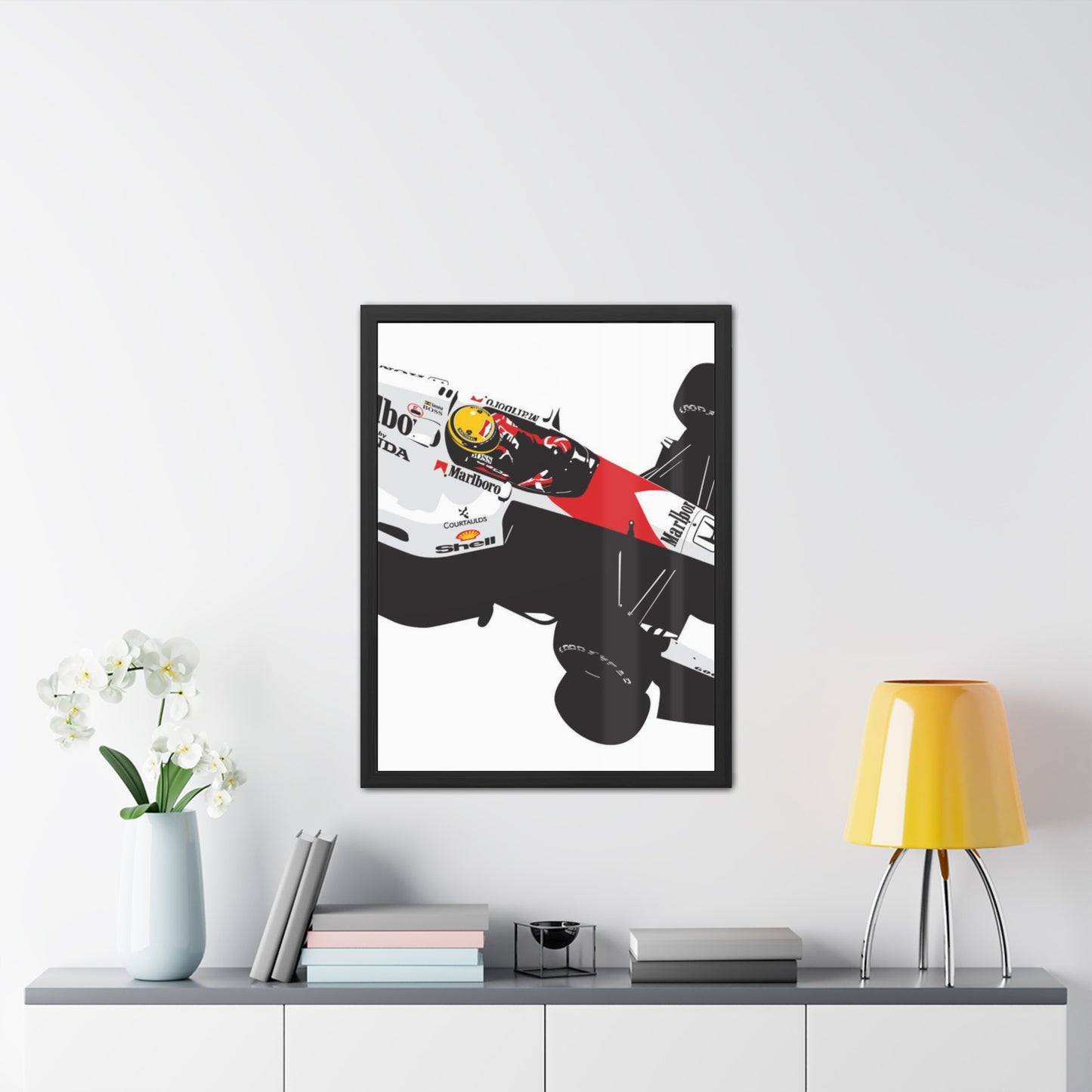 Vintage F1 Framed Poster