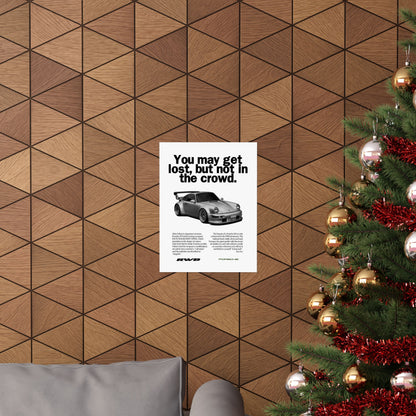 Vintage RWB Poster
